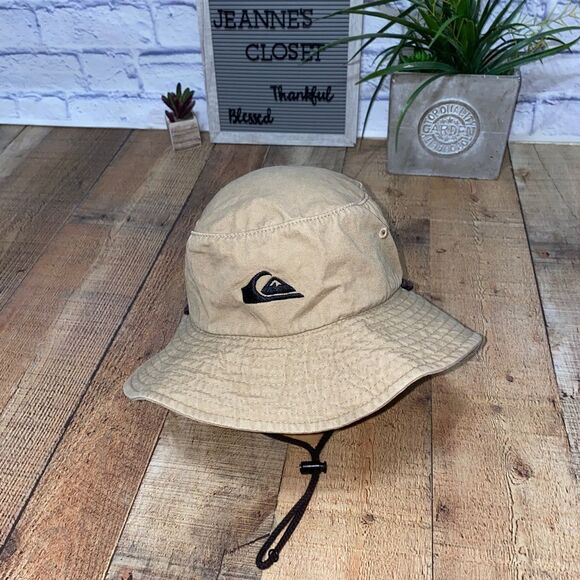 Quiksilver Bushmaster Hat Khaki Size OSFM - Picture 1 of 8